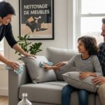 Nettoyage meubles rembourrés Montréal