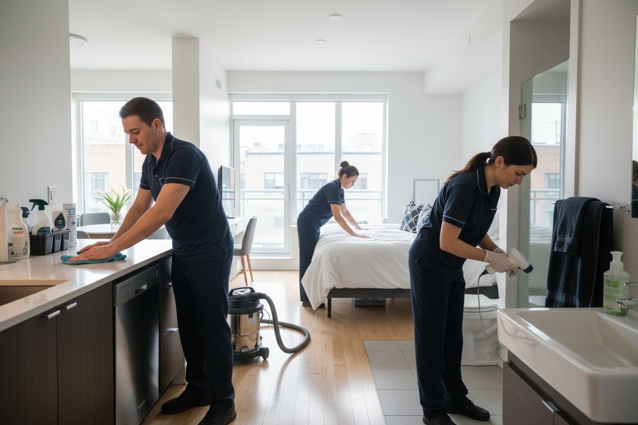 équipe ménage Airbnb Montréal